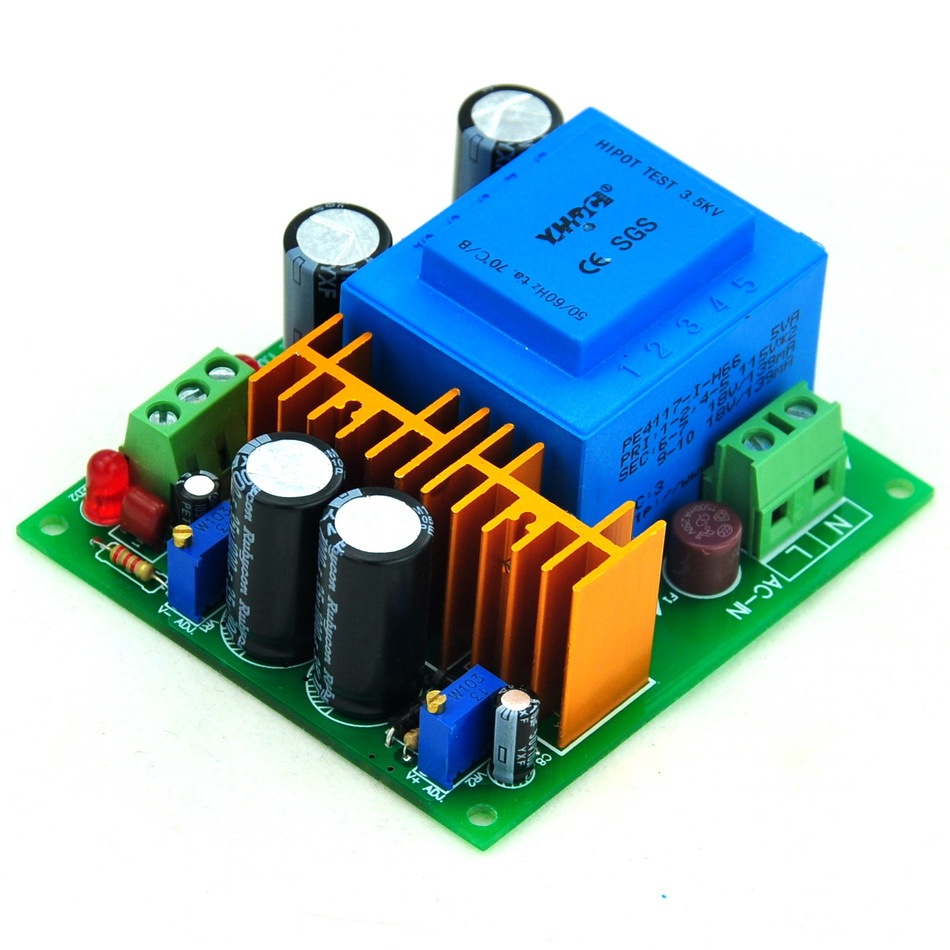 CZH-LABS In AC115V Out Positive/Negative DC1.25~15.8V Adjustable Voltage Regulator.