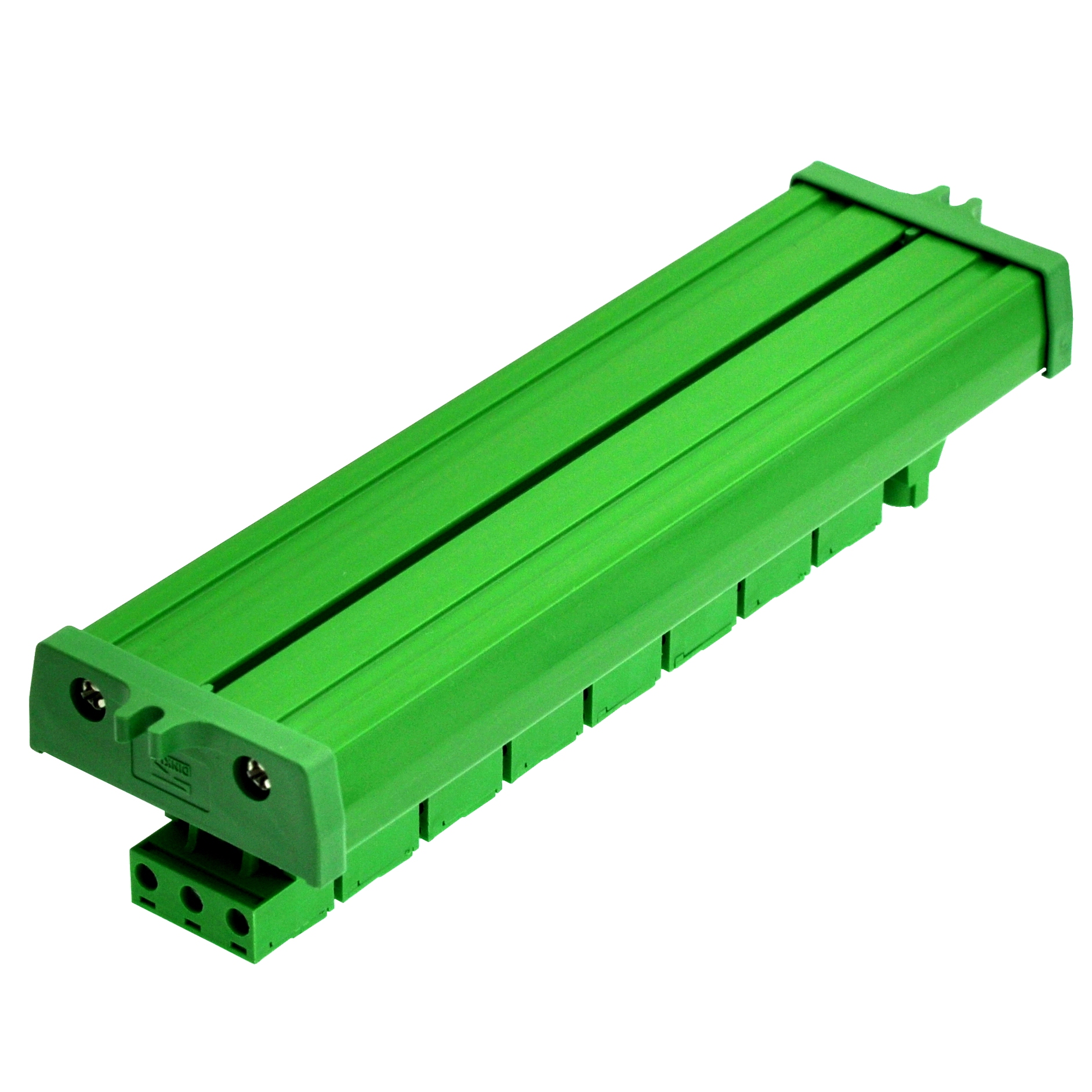 OONO Screw Mount 30A/300V 8x3 Position Pluggable Terminal Block Distribution Module