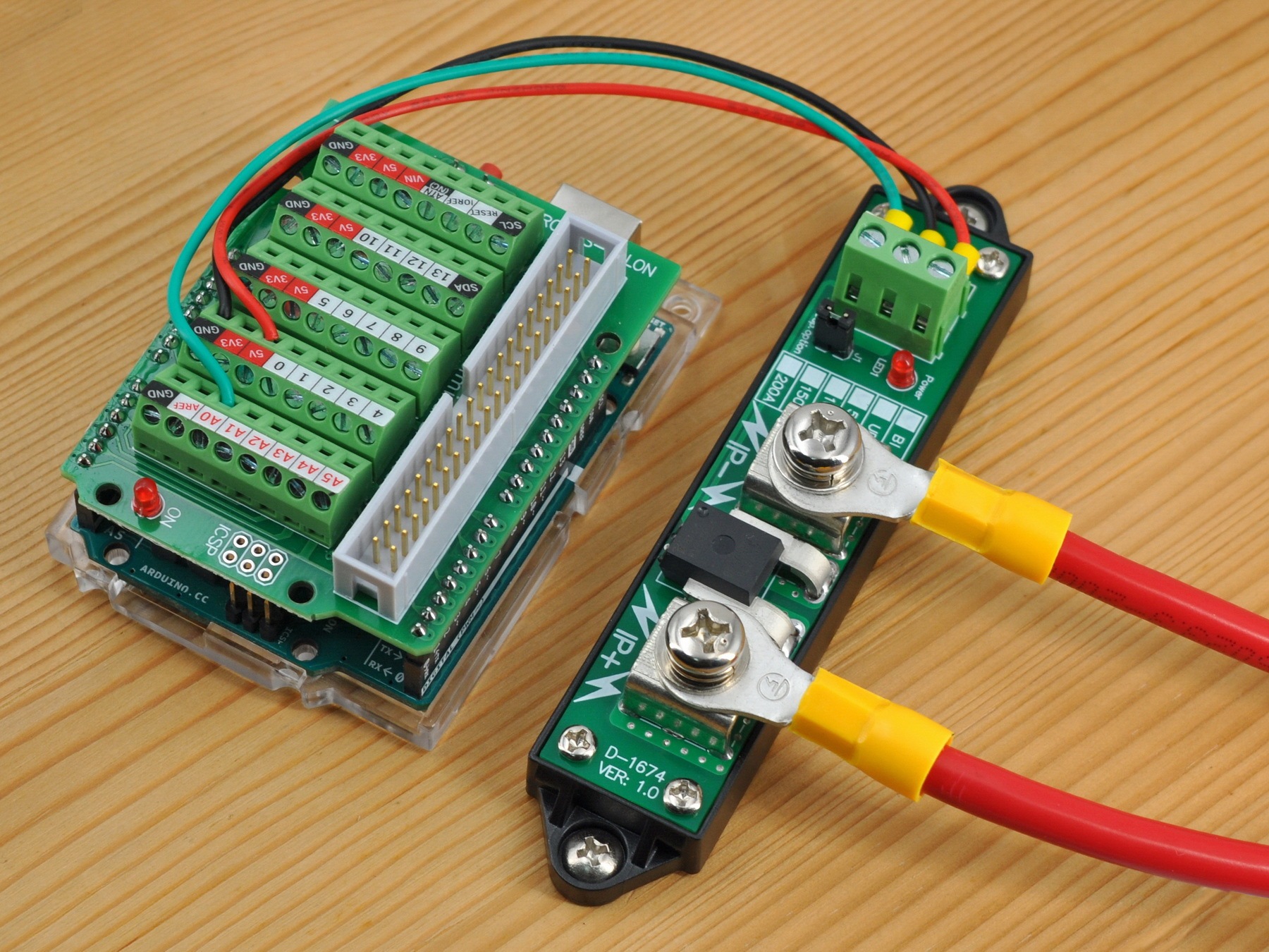 Bidirectional +/-200 Amp Isolated Current Sensor Module,  Based ACS758ECB-200B