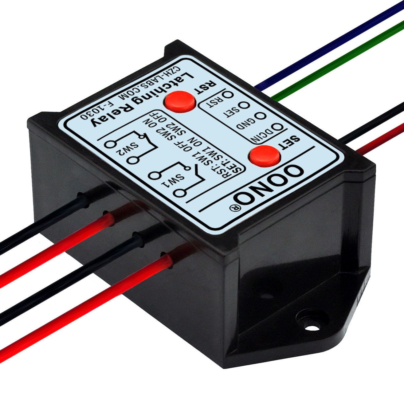 DPST 1NO 1NC 8Amp Latching Relay Module, Version DC5V