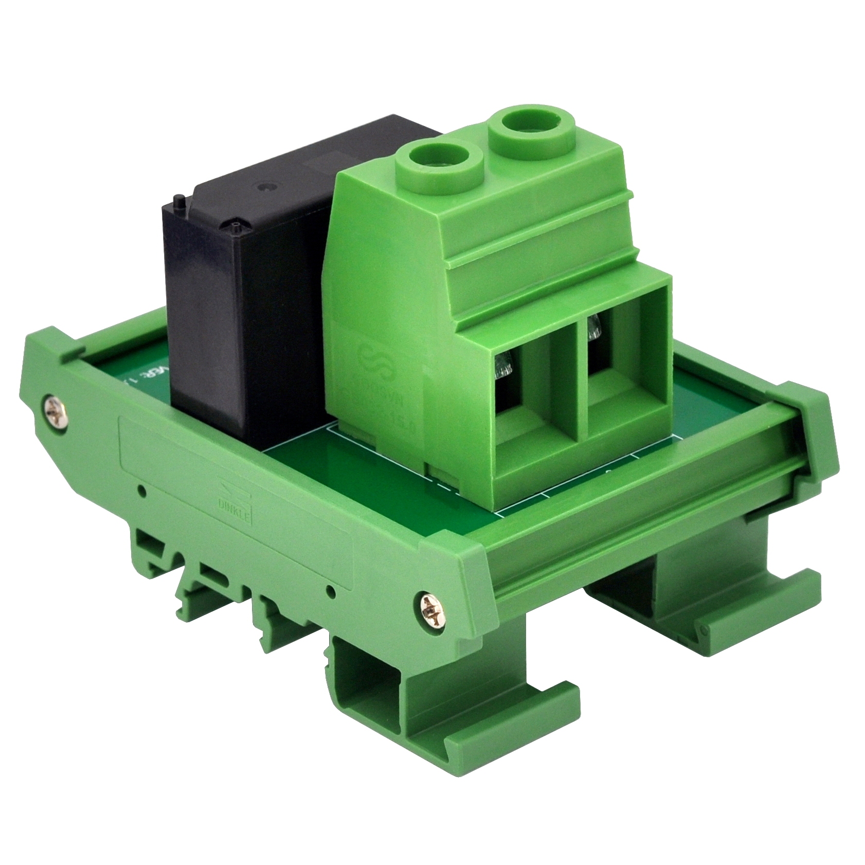 Passive 12V SPST 90Amp 277VAC/60VDC Latching Relay Module, DIN Rail Mount, OONO D-1526T