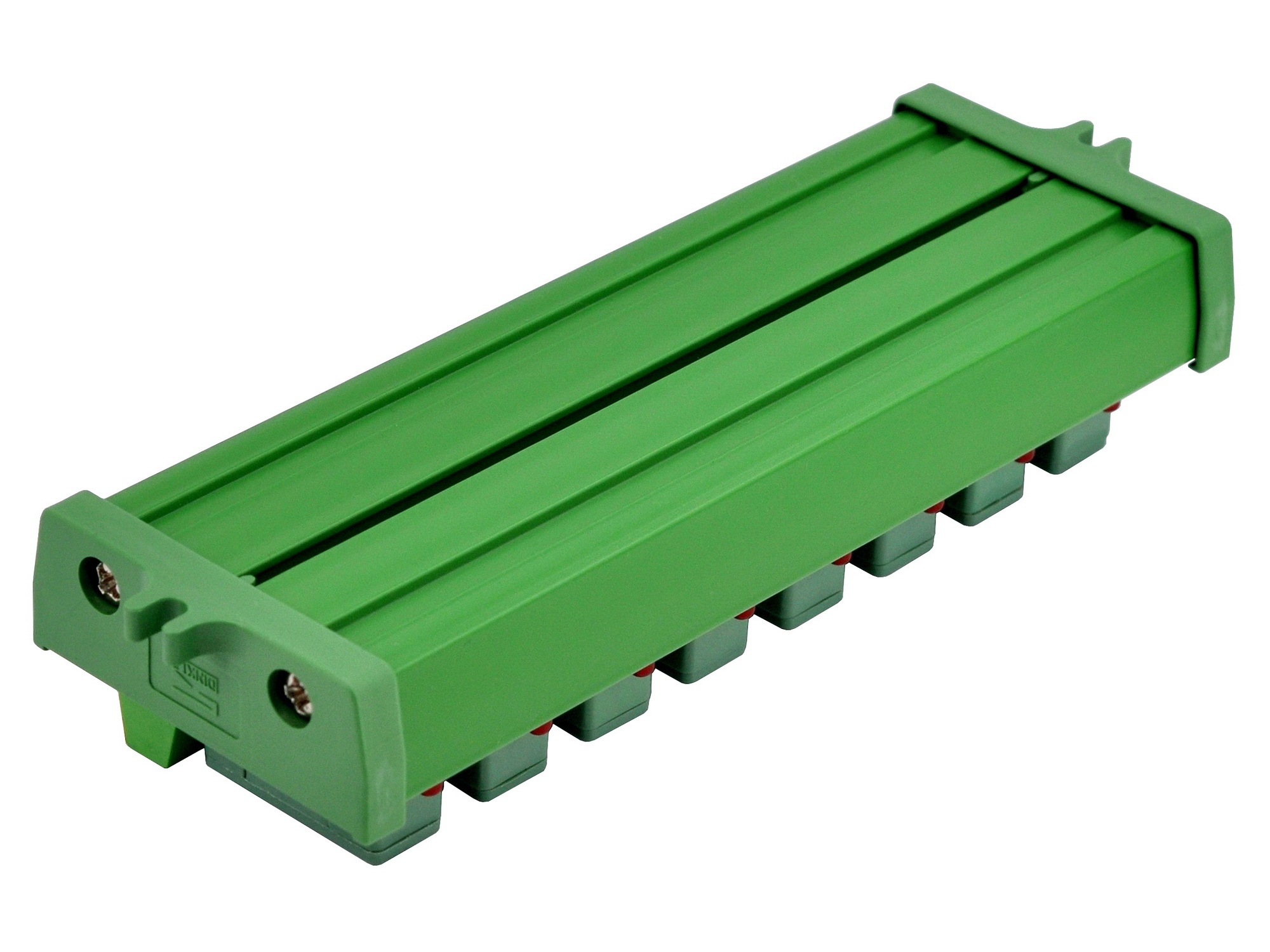 Screw Mount AC 24 - 250V 8 Channel Fuse Module, OONO D-1639AP