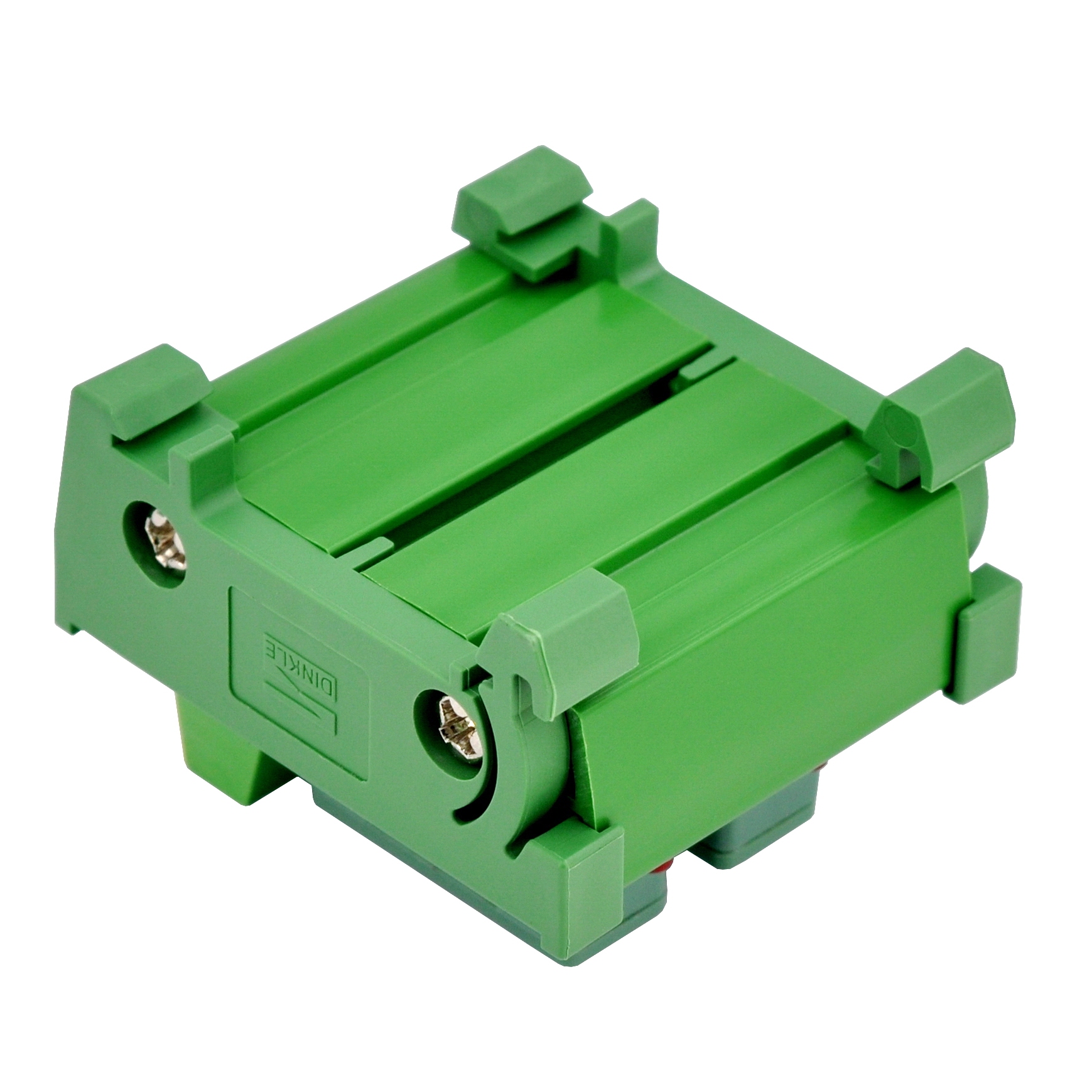 DIN Rail Mount AC 24 - 250V 2 Channel Fuse Module, OONO D-1637AT