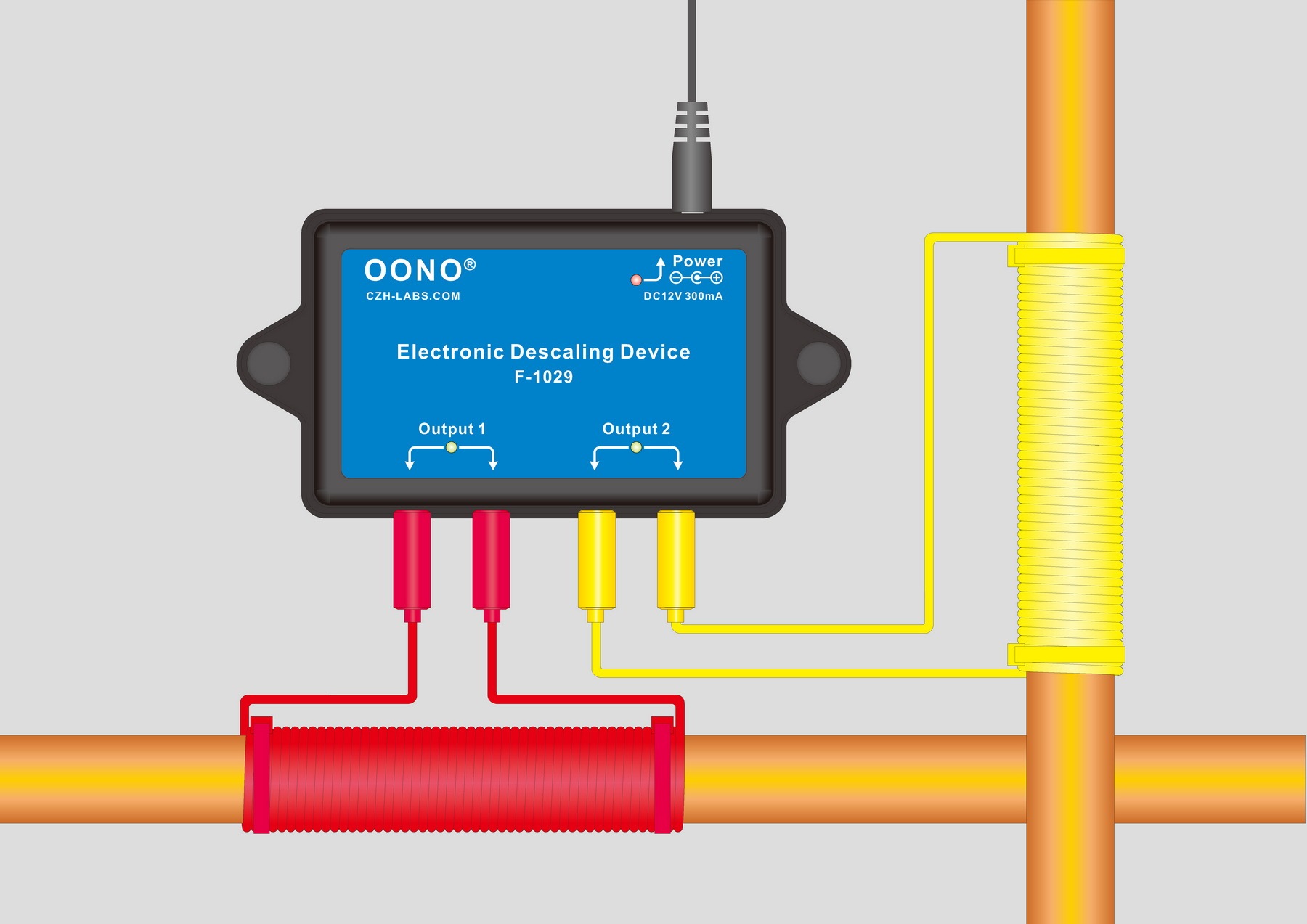 Electronic Descaler Water Conditioner Hard Water Softener, Alternative Water Softener