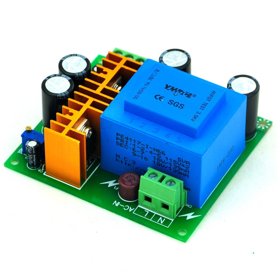 CZH-LABS In AC115V Out Positive/Negative DC1.25~15.8V Adjustable Voltage Regulator.