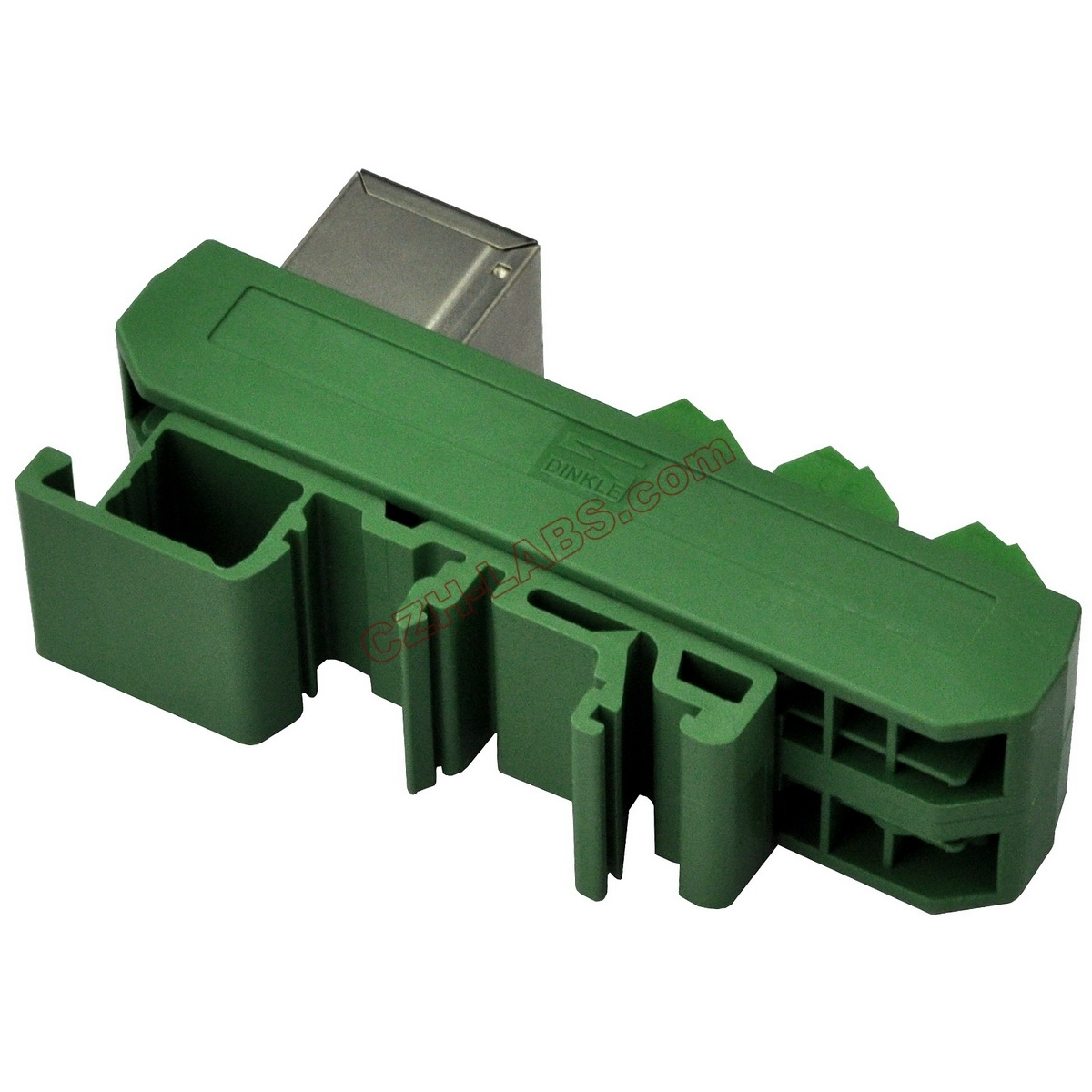 Slim DIN Rail Mount RJ45 8P8C Breakout Board Interface Module.