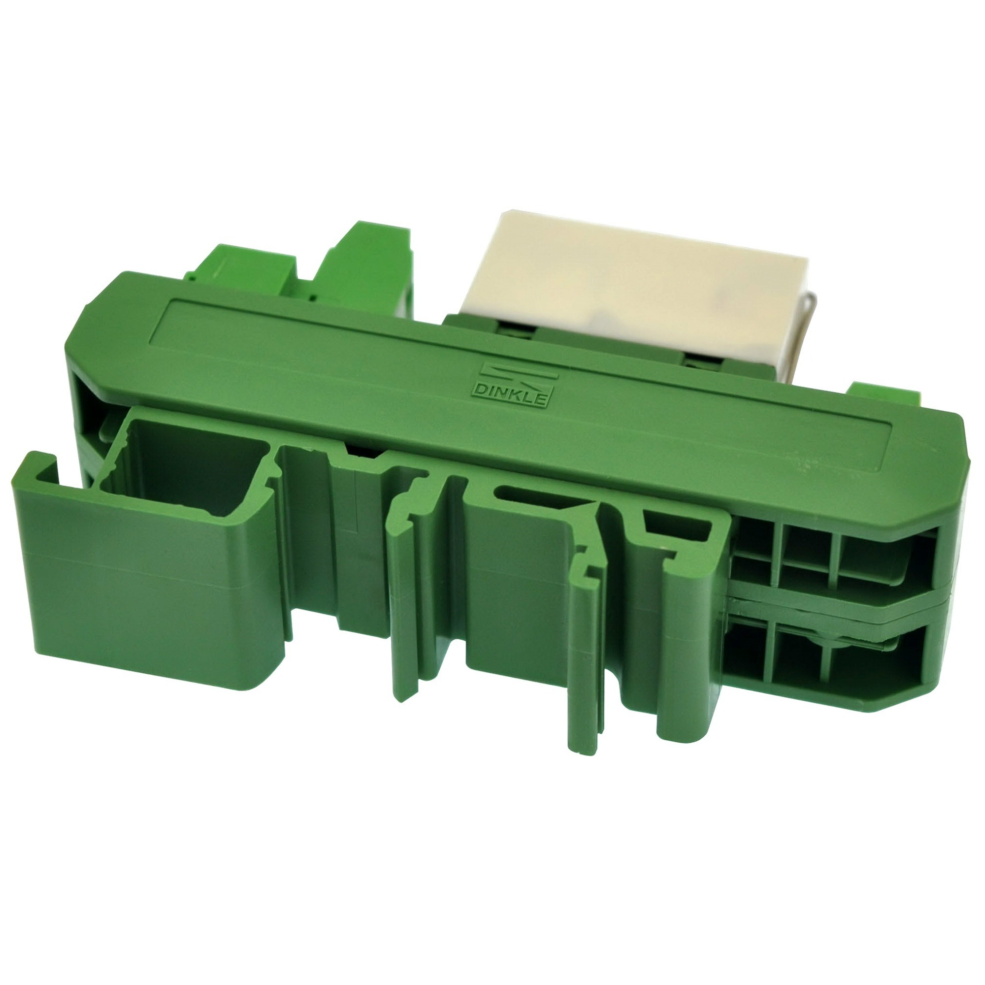 ELECTRONICS-SALON AC 115V Slim DIN Rail Mount 8Amp DPDT Power Relay Interface Module,  115VAC.