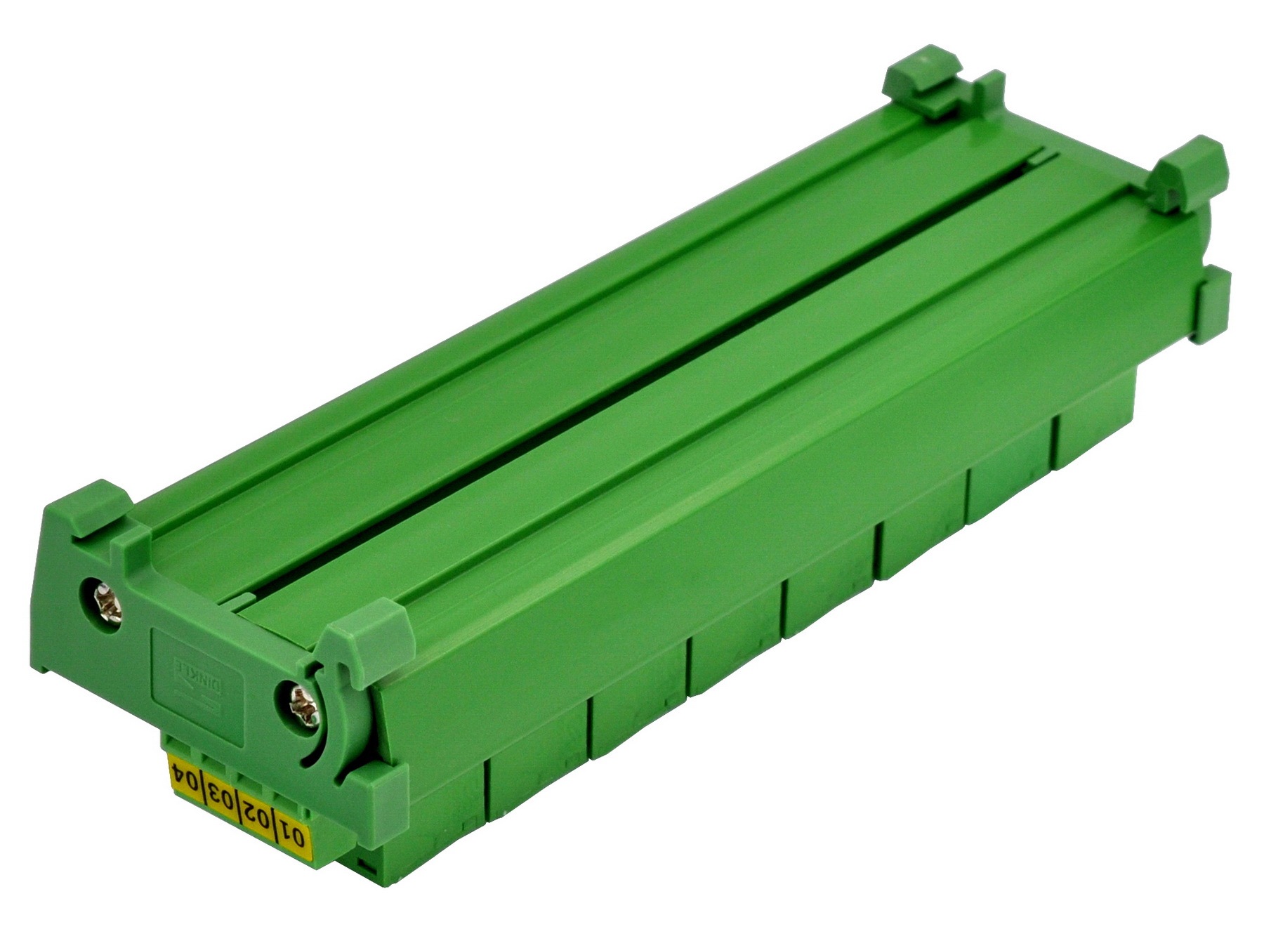 DIN Rail Mount 10A/300V 8x4 Pole Pluggable Screw Terminal Block Distribution Module