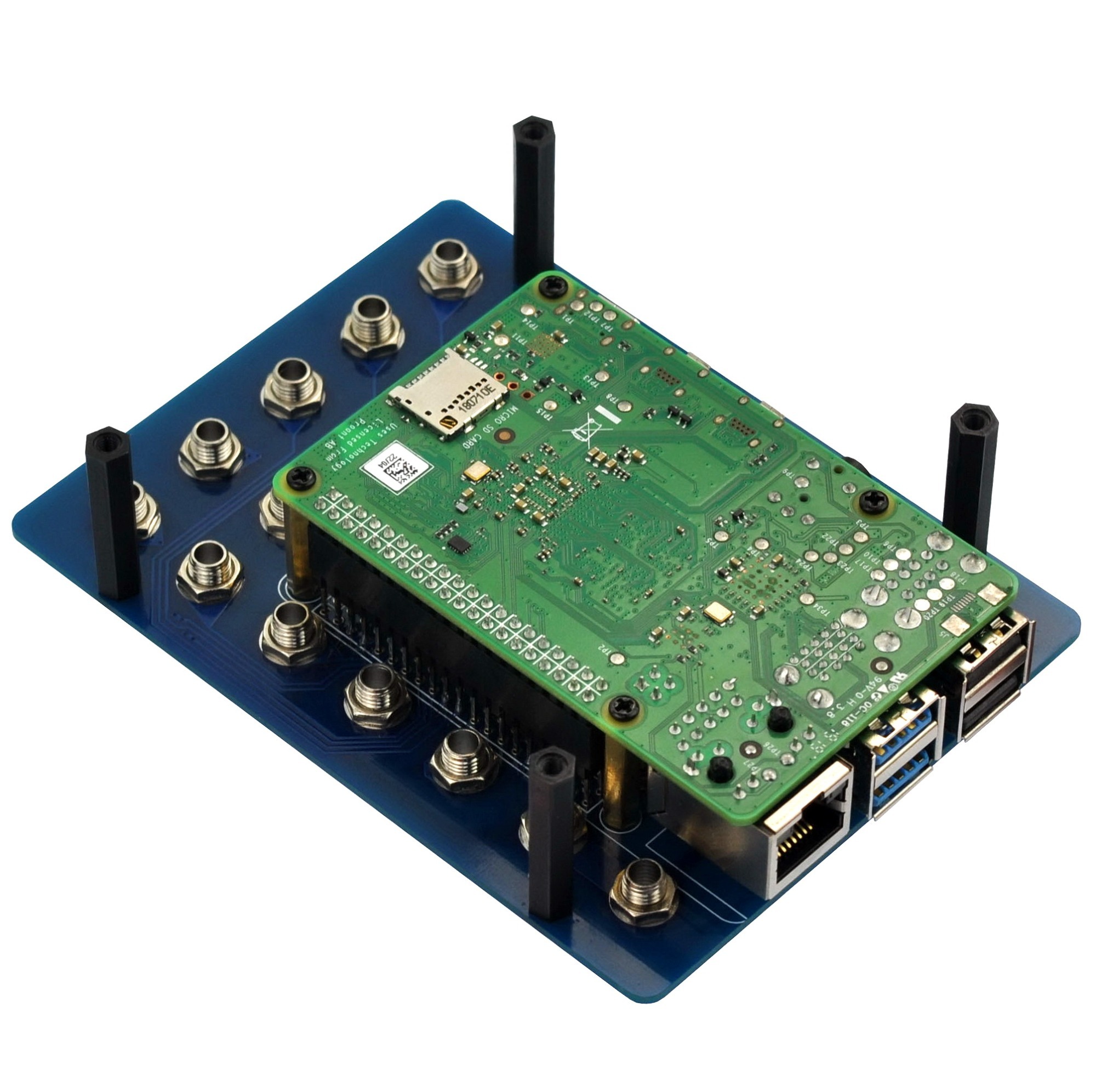 Banana Socket GPIO Breakout Board for Raspberry Pi 1A+ 1B+ 2B 3B 3B+ 3A+ 4B