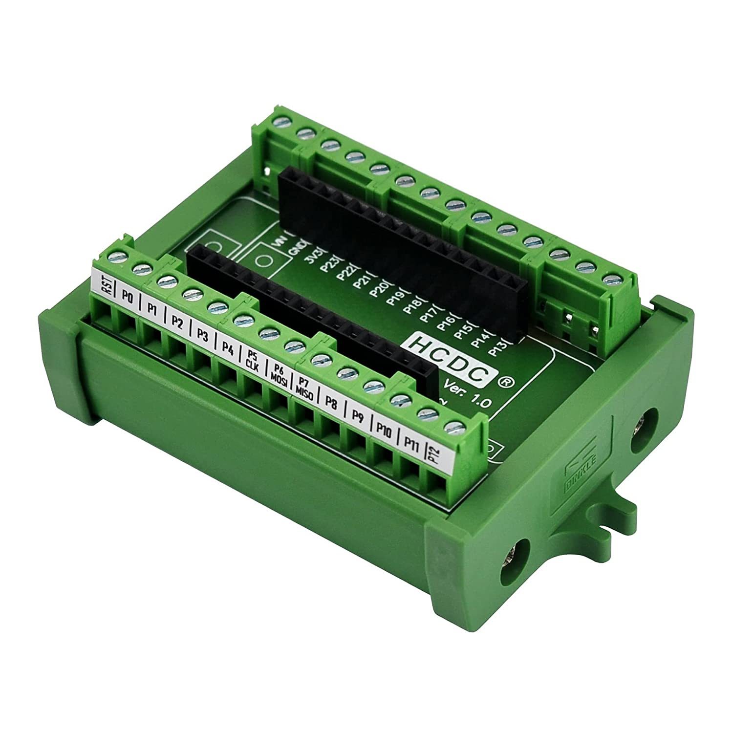 Terminal Block Breakout Board Module for Pycom WiPy LoPy SiPy FiPy (Screw Mount)