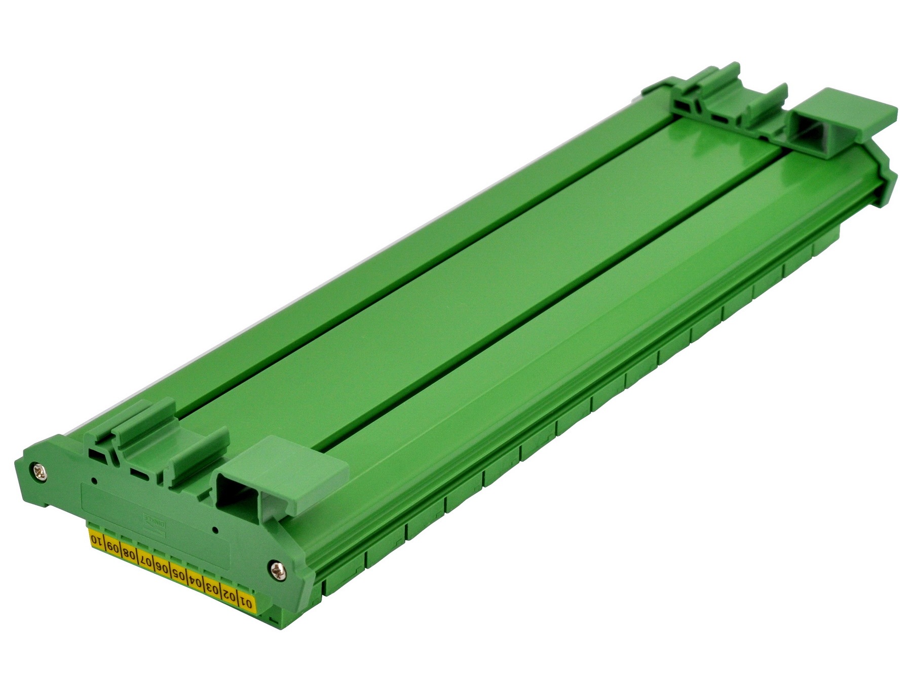 DIN Rail Mount 10A/300V 16x10 Pole Pluggable Screw Terminal Block Distribution Module
