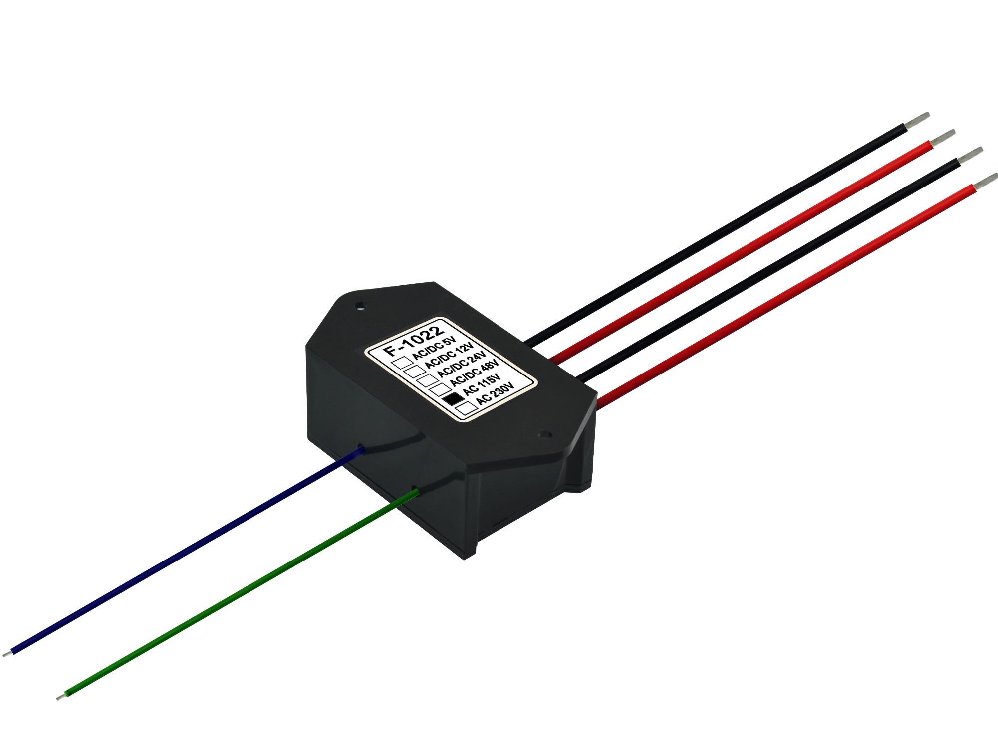 DPST 1NO 1NC 8Amp Power Relay Module, AC 110V 115V 120V Control Voltage