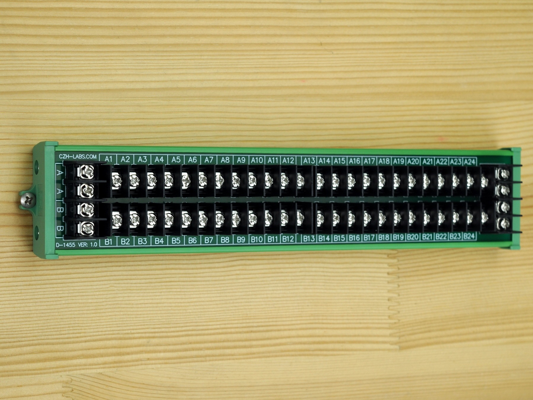 20Amp 2x24 Position Barrier Terminal Block Power Distribution Module