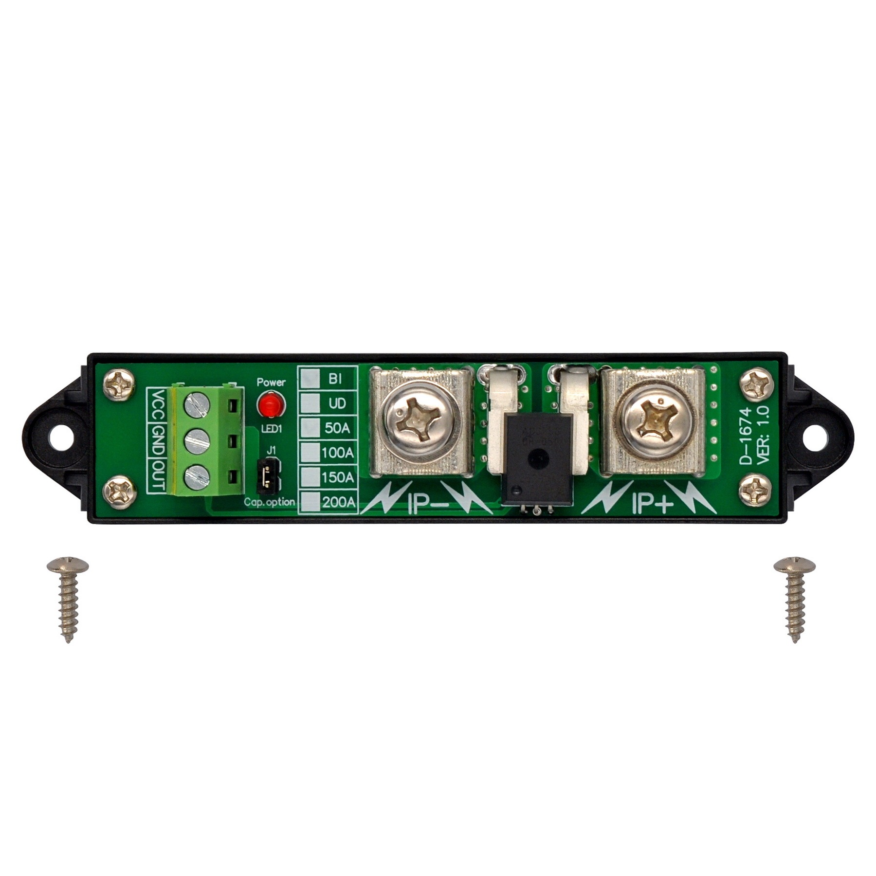 Bidirectional +/-200 Amp Isolated Current Sensor Module,  Based ACS758ECB-200B