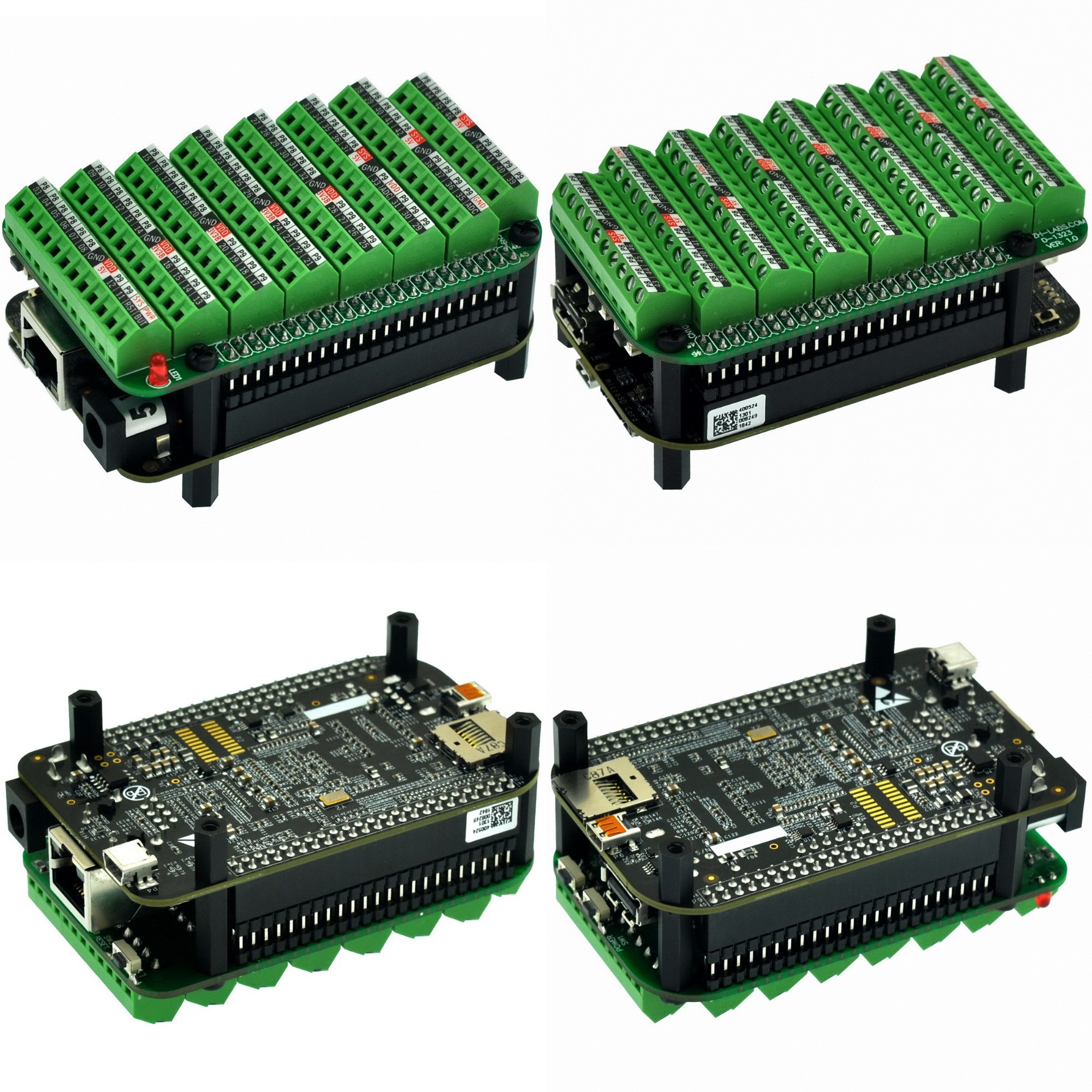 CZH-LABS Screw Terminal Block Breakout Board Module for BeagleBone Black.