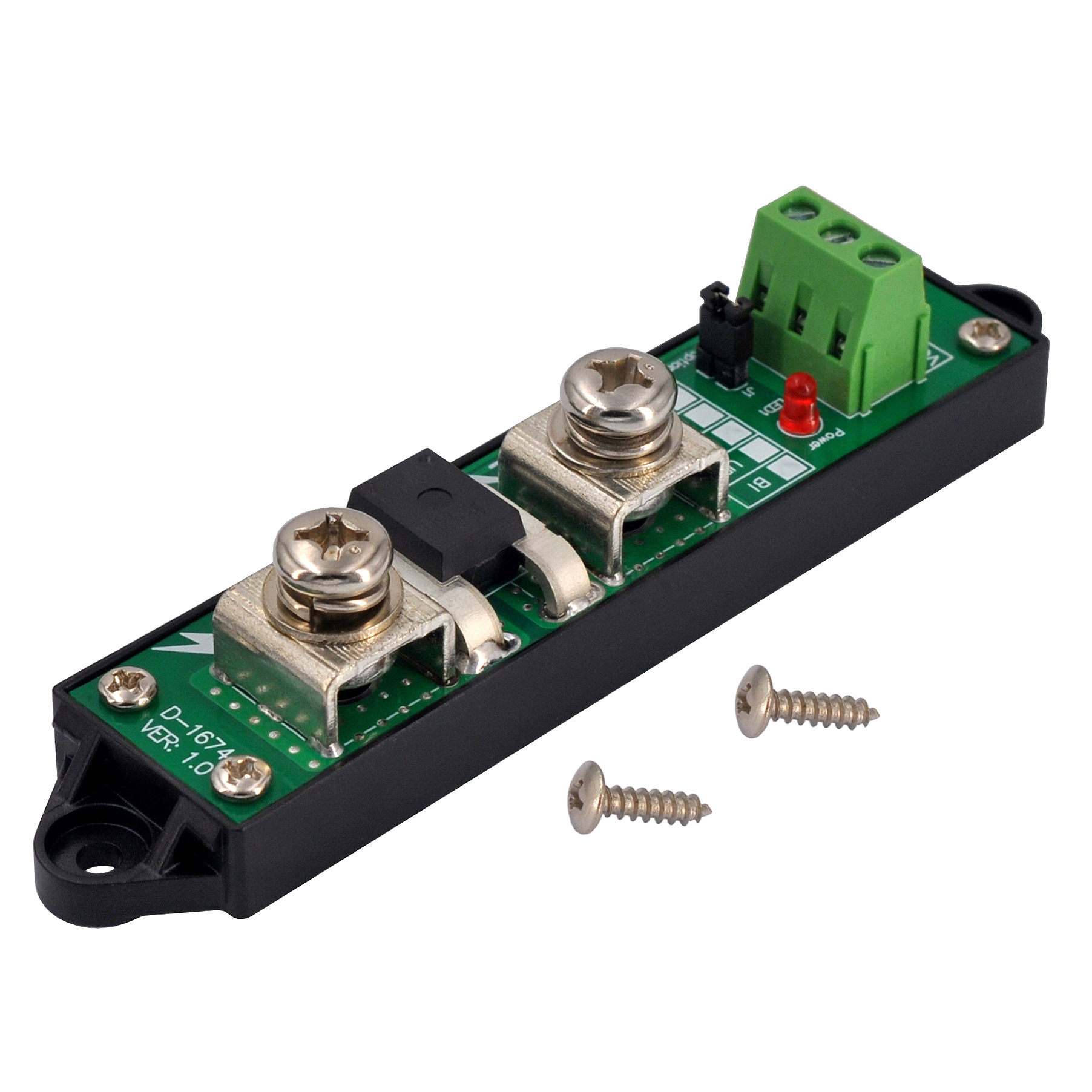 Bidirectional +/-200 Amp Isolated Current Sensor Module,  Based ACS758ECB-200B