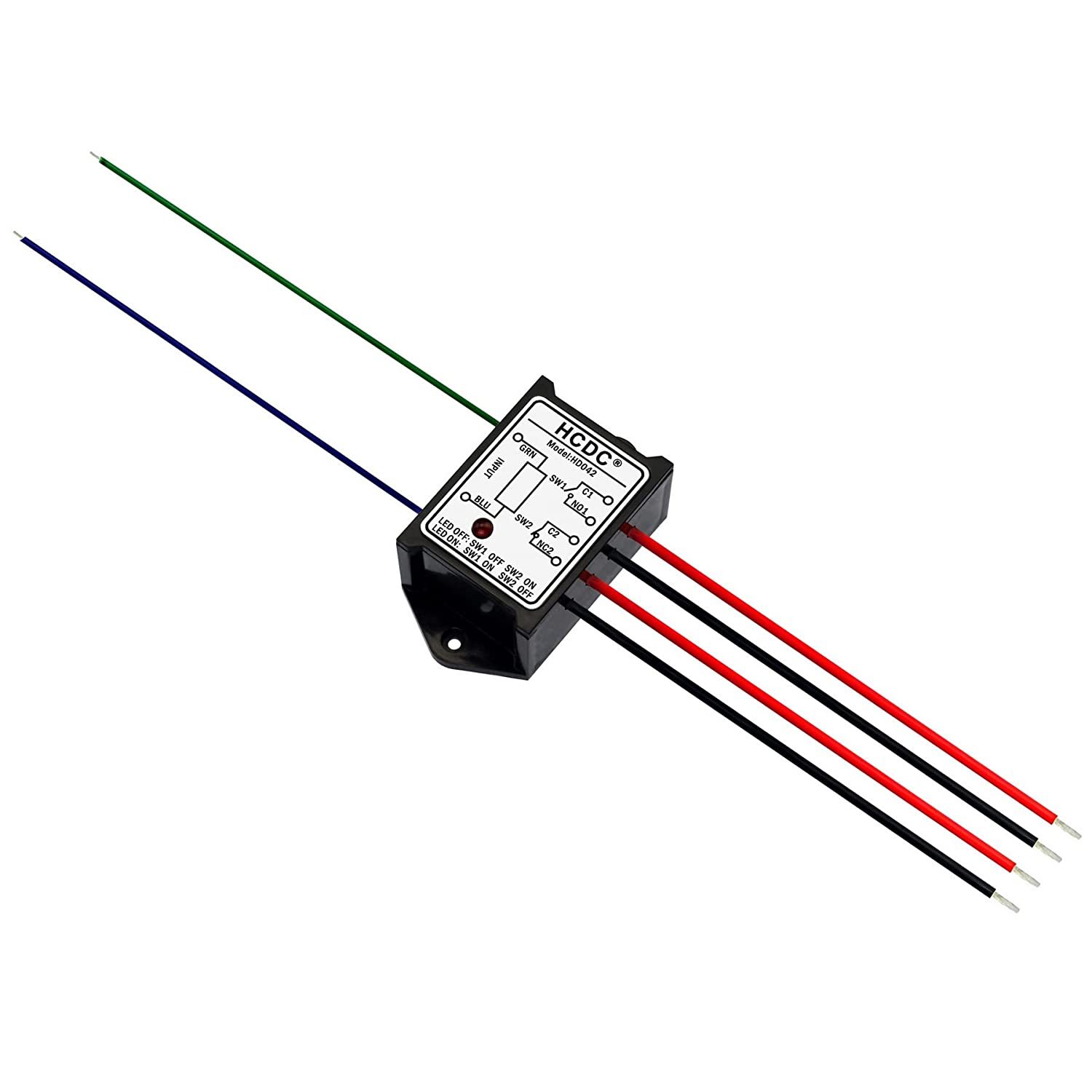 DPST 1NO 1NC 8 Amp Power Relay Module (AC/DC 12V)