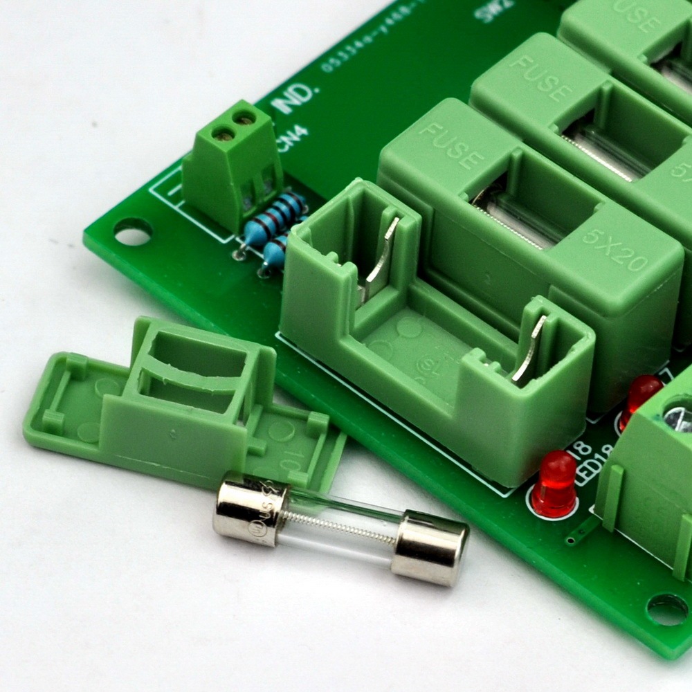 Chunzehui 18 Channels 12V/24V 20A Power Distribution Fuse Module, For CCTV Security Camera ect DIY.