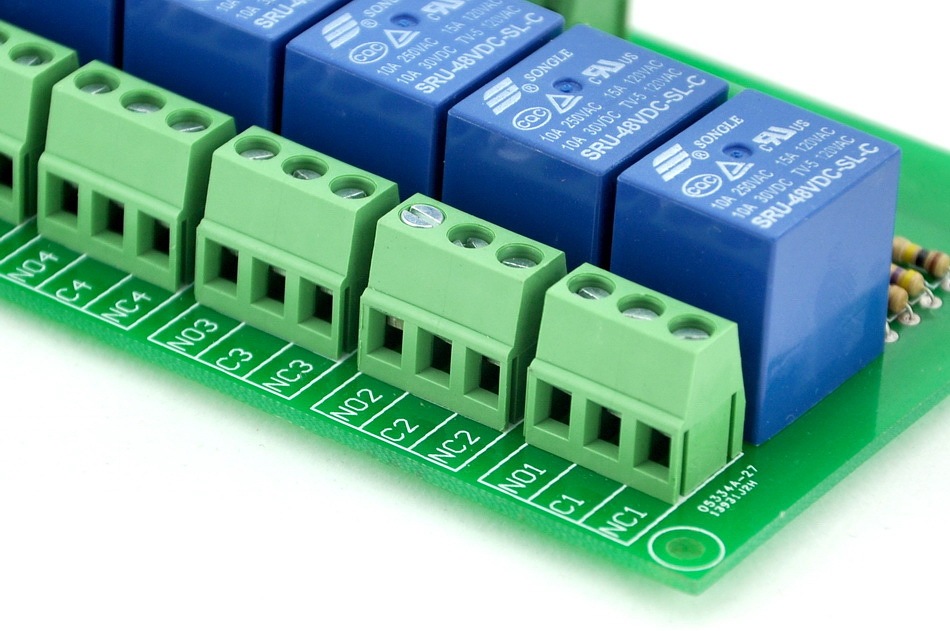 ELECTRONICS-SALON 16 SPDT Power Relay Module, DC 48V Coil, 10A 250VAC/30VDC, Board.