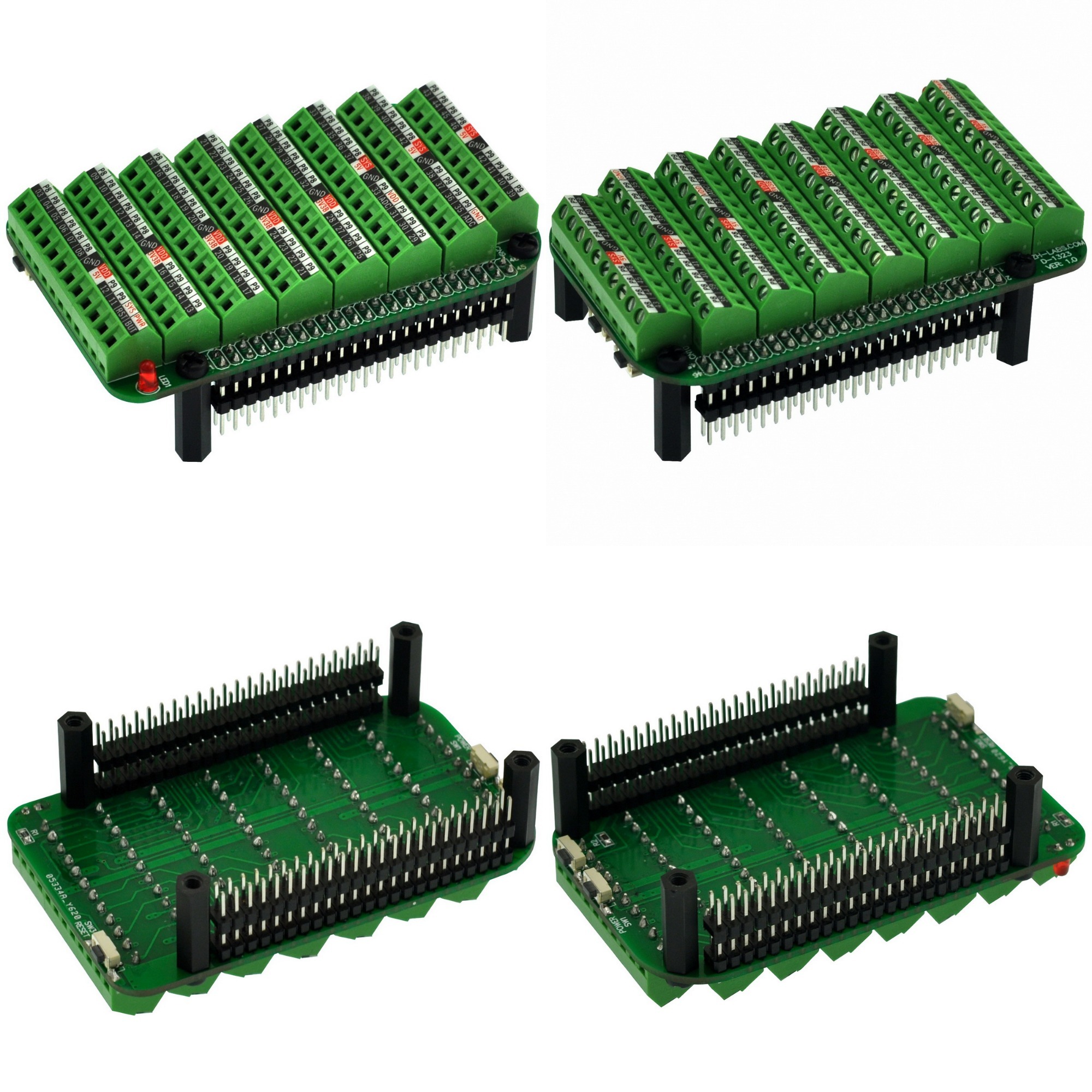 CZH-LABS Screw Terminal Block Breakout Board Module for BeagleBone Black.