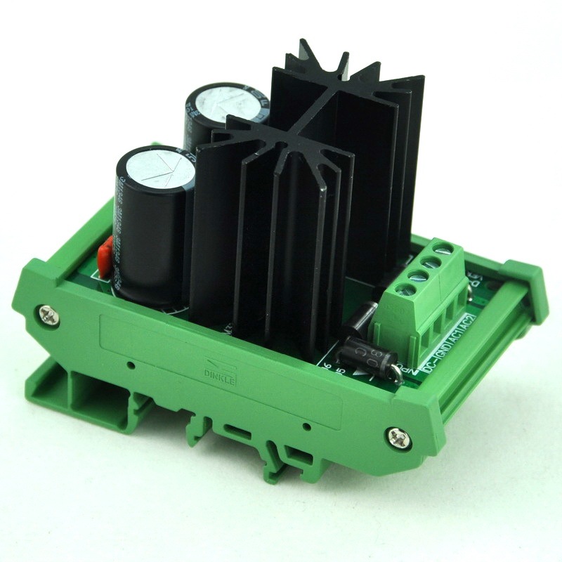CZH DIN Rail Mount Negative 1.25~37V DC Adjustable Voltage Regulator Module.