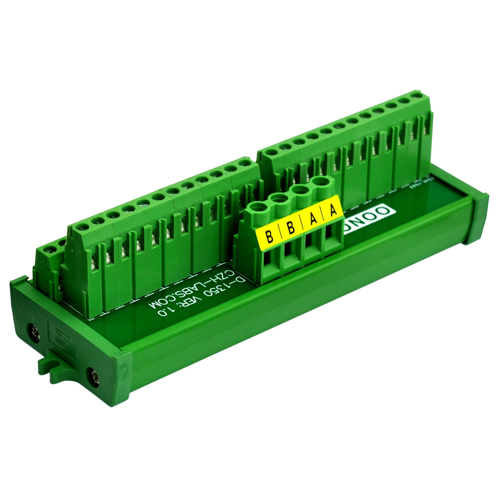 Screw Mount 2x24 Position Screw Terminal Block Power Distribution Module