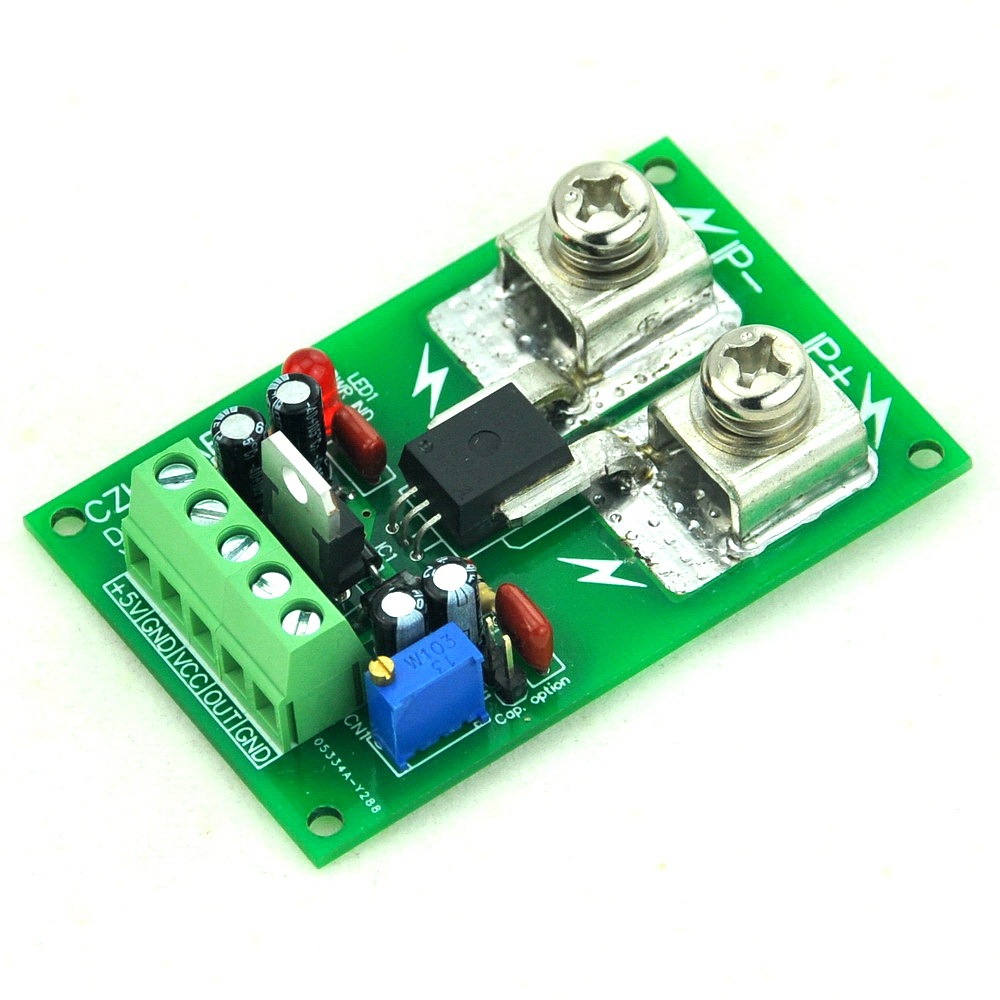 Panel Mount +/-150Amp AC/DC Current Sensor Module Board, based on ACS758.