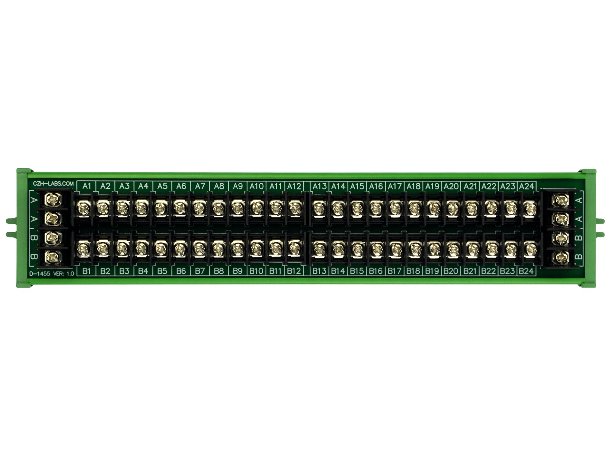 20Amp 2x24 Position Barrier Terminal Block Power Distribution Module