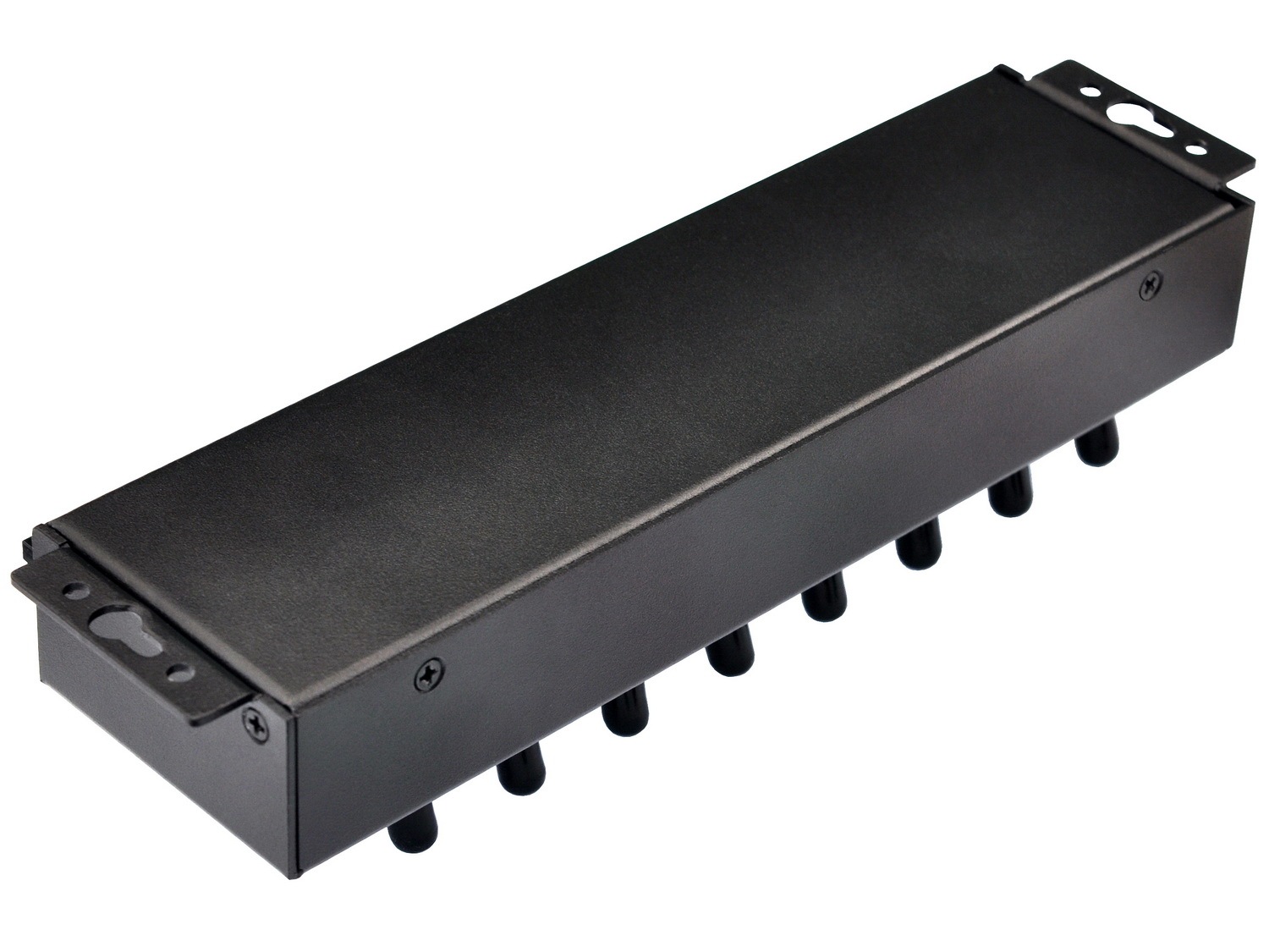 8 Channel Anderson Powerpole Connector Power Splitter Distributor Source Strip, with 8 Independent Control Switches