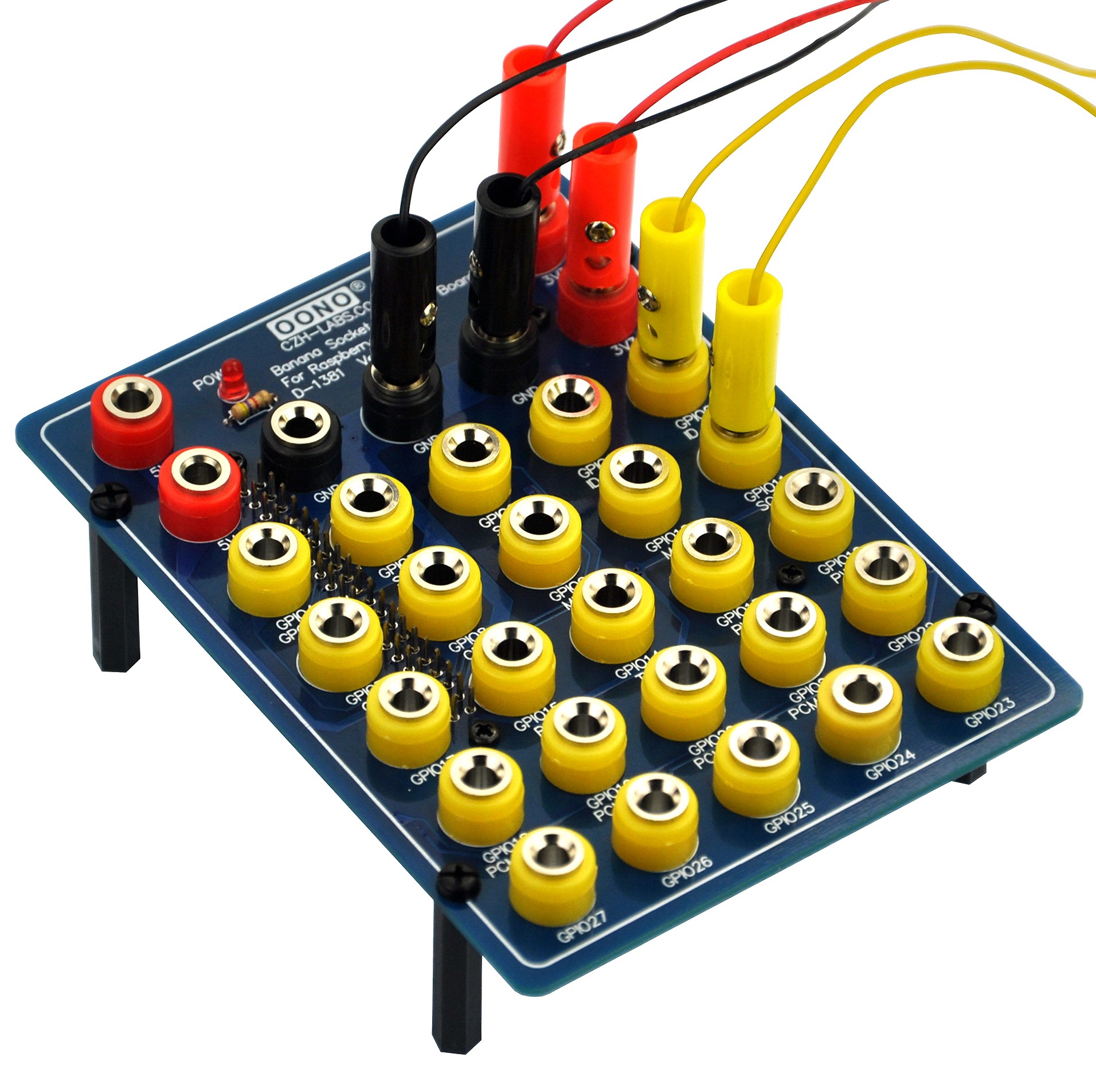 Banana Socket GPIO Breakout Board for Raspberry Pi 1A+ 1B+ 2B 3B 3B+ 3A+ 4B
