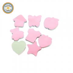 JHYL106 8 Deisgn Cartoon Novelty Girl Kawaii Cute Star Bear Clothes Heart Apple Shaped Index N Times Post-it Sticky Message Notes Stationery