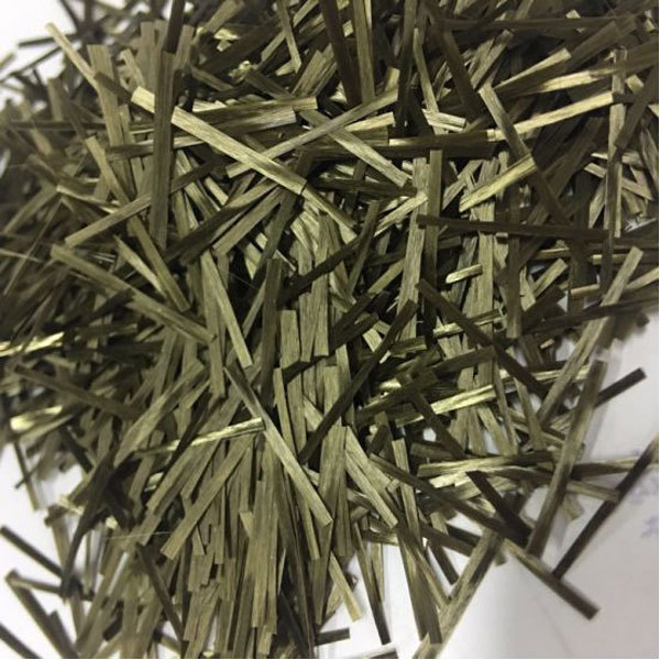 Basalt fiber chopped strand for reinforced PP/PE