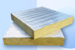 Basalt fiber aluminum foil rockwool board