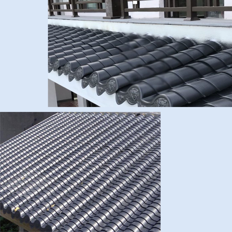 Basalt fiber composite tile