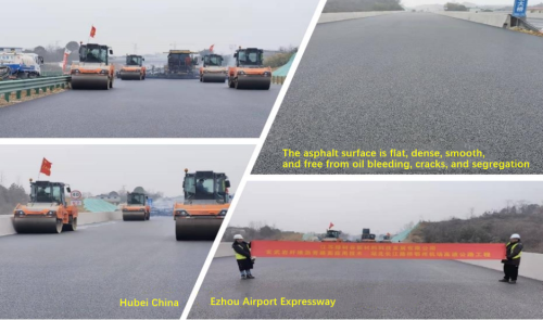 Application of basalt fiber asphalt concrete in new construction project of the Third Ring Road in Hubei, China