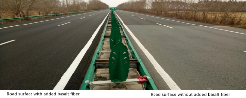 Application of Chopped Basalt Fiber on the Daqi Expressway in Heilongjiang Province, China