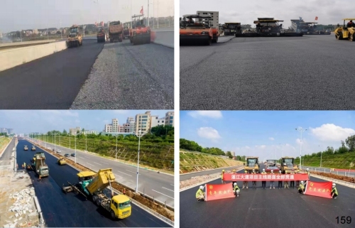 Application of basalt fiber asphalt concrete in new construction project of the Third Ring Road in Zhanjiang Avenue, China