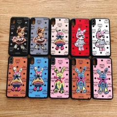 MCM アイフォンiphone12/12 pro/12 mini/12pro maxケース 11/11pro maxカバー カラフル エムシーエム iphone11/11 proケース 可愛い iphone xr/xs maxケース うさぎ付き 