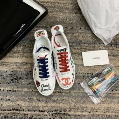 シャネルpharrellコラボ シューズ カジュアル  個性設計 オシャレ運動靴 男女兼用