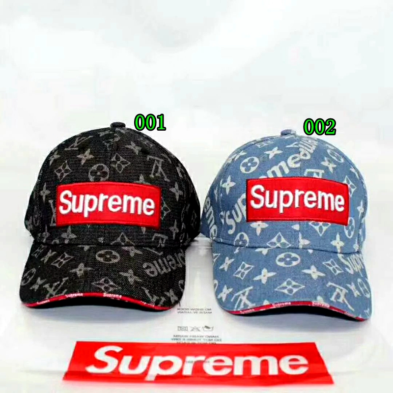 LOUIS VUTTON Supreme コラボ 帽子-