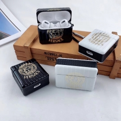 フェンデイ AirPods proケース ブランド  Air Podsproカバー お洒落 fendi AirPods3/2/1イヤホーンケース パロディ風  AirPods収納ケース 男女兼用 ファッション