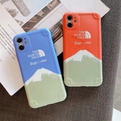 シュプリーム iphone11/11pro maxケース  ブランド the north face iphone11 pro/xrカバー 雪山 supreme アイフォン11/11プロ/xs maxスマホケース ザノースフェイス  オシャレ