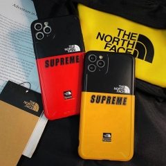 シュプリーム iphone14/12 pro/14 plus/13pro maxケース iphone11/11pro maxケース  ブランド the north face iphone11 pro/xrカバー 人気 supreme アイフォン11/11プロ/xs maxスマホケース ザノースフェイス  オシャレコラボ