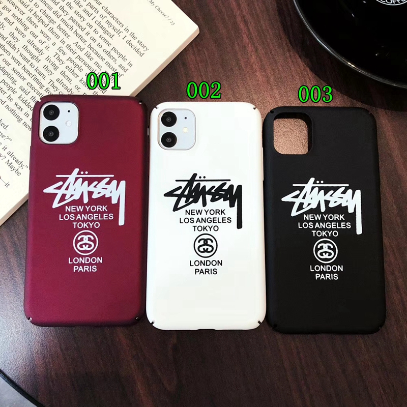 ステューシー iPhone11 /11pro maxケース 人気ブランド iphone xr/11 proスマホケース 落書  アイフォン11/xs/xs maxカバー 個性 stussy iphone11/11プロケース 街頭風