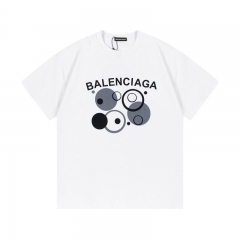 オシャレバレンシアガ balenciagaｔシャツ カジュアル半袖テイシャツ 大人気 カップル