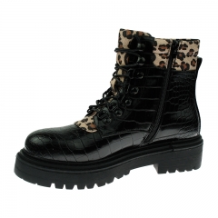 designer black waterproof fall winter boots shoes for women and ladies