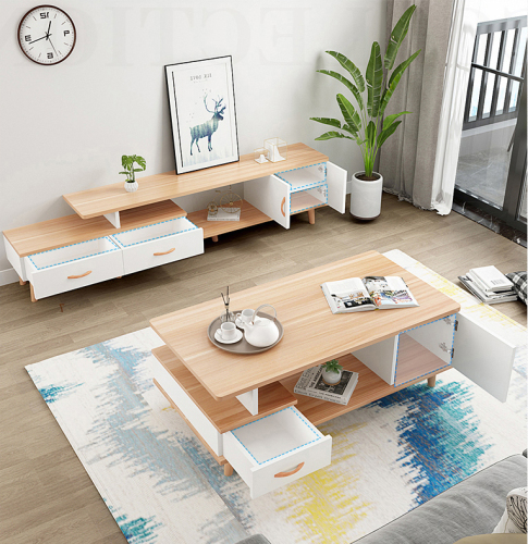 TV Stand New Chinese Style Design Modern Furniture Long Wooden TV Stand for Room