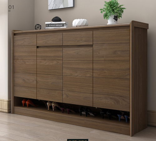 High Quality Simple Home Wooden Furniture Shoe Cabinet/Shoe Storage Rack