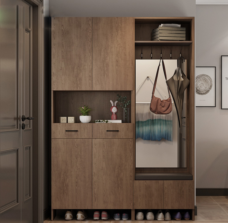 Modern Simple and Large Capacity Home Furniture Porch Cabinet/ Shoe Cabinet/Shoe Rack