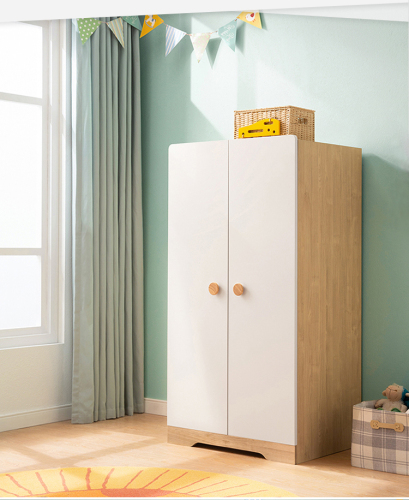 Nordic Children's Wardrobe Modern Simple Bedroom Storage Cabinet Furniture Small Wardrobe